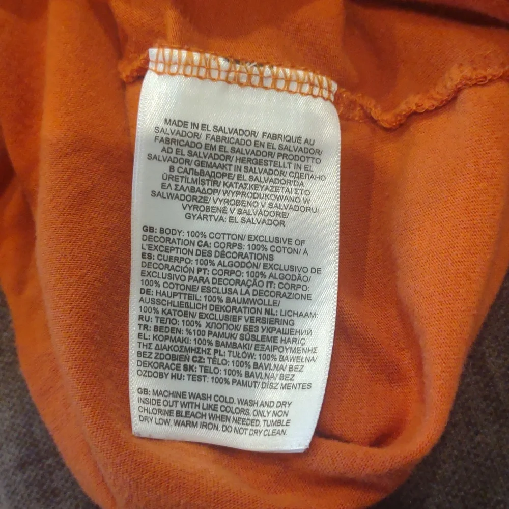 The North Face Men's‎ Xlarge Burnt Orange Short Sleeve Tee Shirt